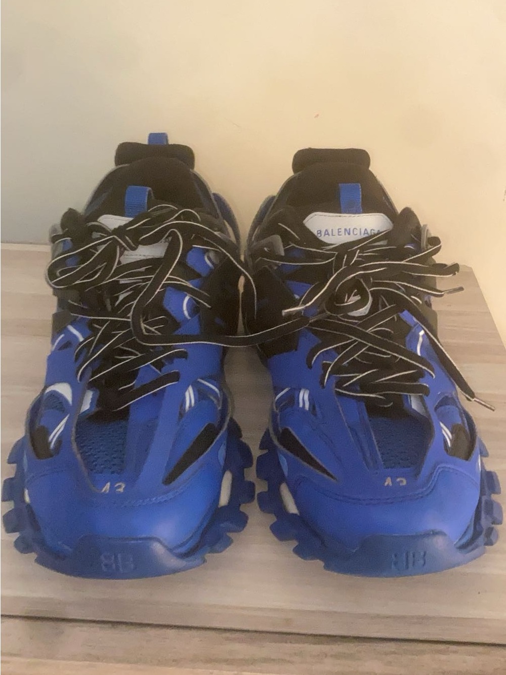 Balenciaga Track Sneakers 'Black Blue Size 43